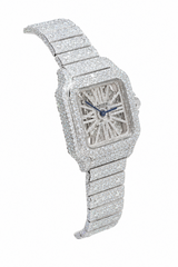 VVS Lab Made Moissanite Yellow Watch